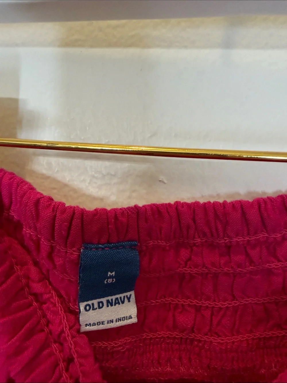 Old Navy Tiered Magenta Mini Skirt
